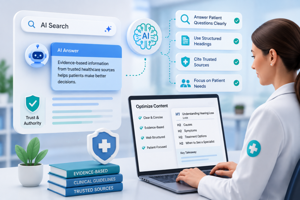 Optimize Healthcare Content for AI Search